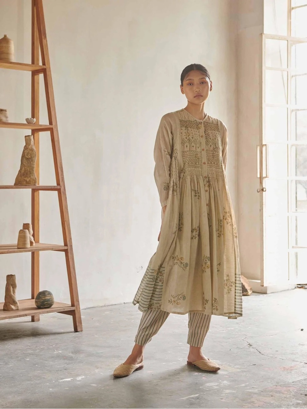 CORD Ivory-Dahlia Frida Dress XXL